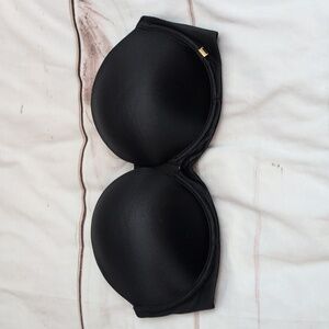 Victoria's Secret Multi Way Very Sexy Black Bra size 34 DD Strapless Convertible